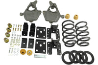 Belltech Lowering KIT 14 Silverado/Sierra Ext/Crw Cab 2WD 3in or 4in Ft/5in or 6in Rr w/o Shocks - Mammoth Racing -