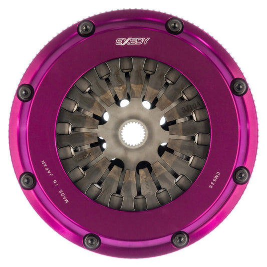 Exedy 1989-1994 Porsche 911 H6 Hyper Twin Carbon-D Clutch Sprung Center Disc Pull Type Cover - Mammoth Racing -
