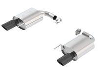 Borla S-Type Rear Section 15-17 Ford Mustang GT 5.0L V8 MT/AT 2.5in pipe 4in tip (Black Chrome) - My Store