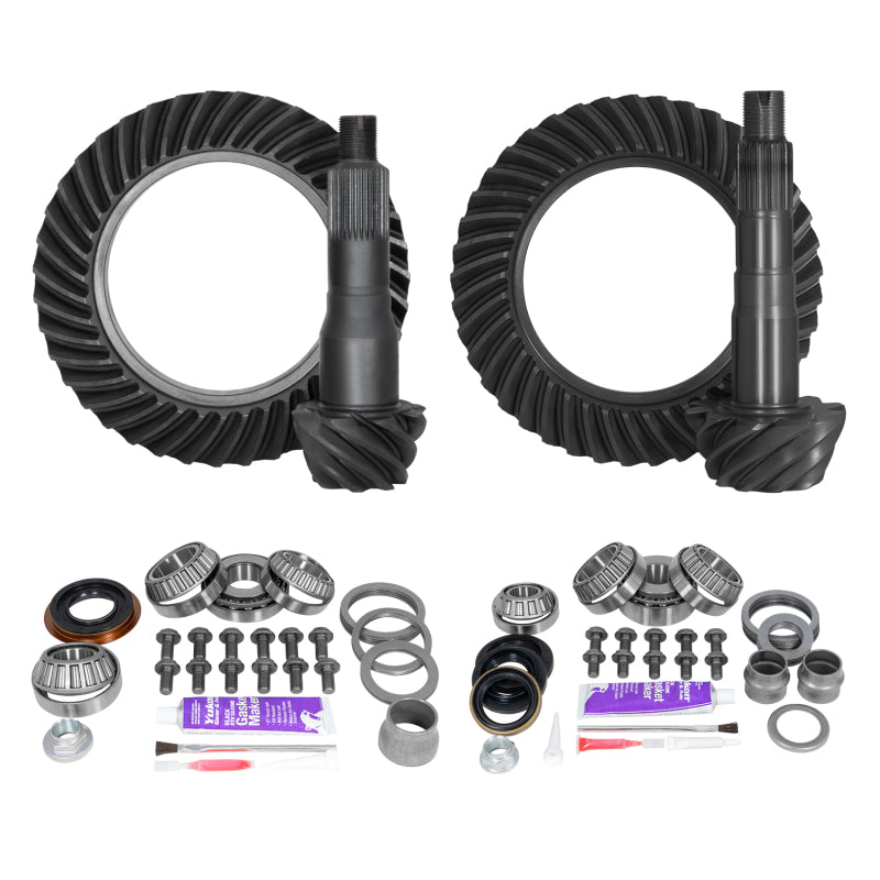 Yukon Ring & Pinion Gear Kit Front & Rear for Toyota 8.75/8IFS Diff (A/T w/E-Locker) 4.88 Ratio - My Store