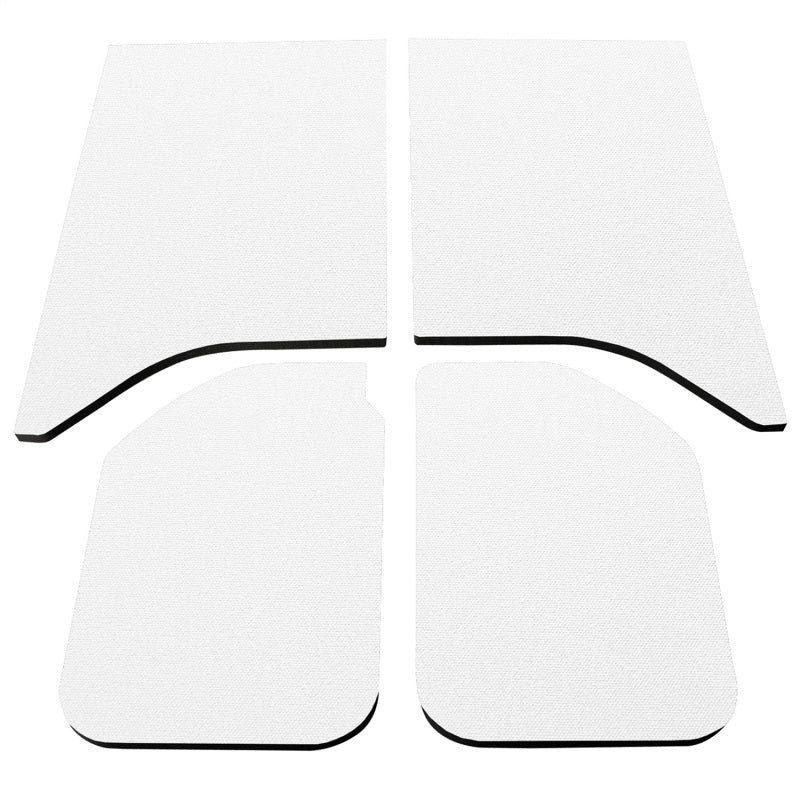 DEI 11-18 Jeep Wrangler JK 2-Door Headliner 4-pc - White - Mammoth Racing -