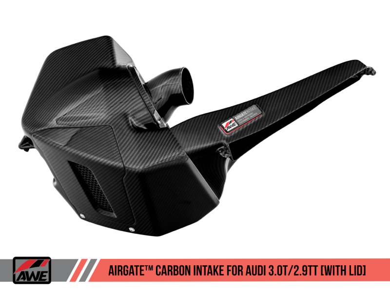 AWE Tuning Audi B9/B9.5 S4/S5/RS5 3.0T Carbon Fiber AirGate Intake w/ Lid - Mammoth Racing -