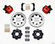 Wilwood Combination Parking Brake Rear Kit 11.75in Drilled Red Mini Cooper - Mammoth Racing -