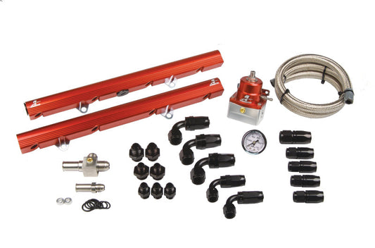 Aeromotive 5.0 Liter Ford Street Billet Fuel Rail System (Ford 5.0 86-98) 5/8in I.D. - My Store