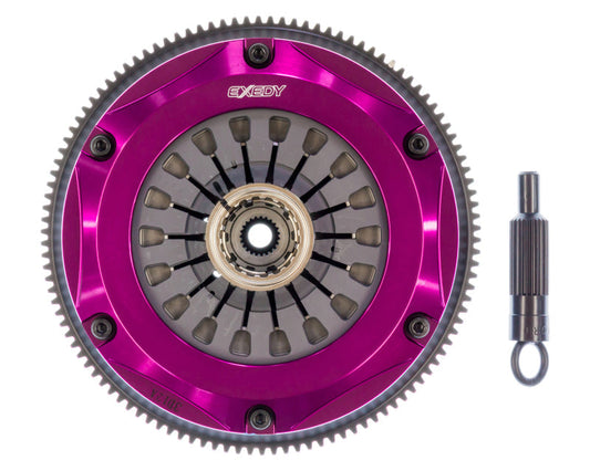 Exedy 1996-1996 Mitsubishi Lancer Evolution IV L4 Hyper Triple Cerametallic Clutch Rigid - Mammoth Racing -