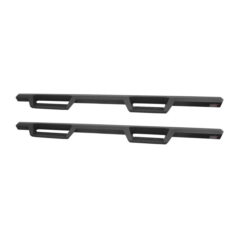 Westin/HDX 99-16 Ford F-250/350/450/550 Crew Cab Drop Nerf Step Bars - Textured Black - Mammoth Racing -