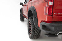 Bushwacker 19-21 Chevrolet Silverado 1500 Pocket Style Flares 4pc - Black - Mammoth Racing -