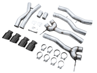 AWE Track Edition Catback Exhaust for BMW G8X M3/M4 - Diamond Black Tips - My Store