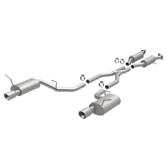 MagnaFlow 11-12 Dodge Durango V8 5.7l Dual Split Rear Exit Stainless Cat Back Performance Exhaust - Mammoth Racing -