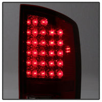 Xtune Dodge Ram 02-06 1500 / Ram 2500/3500 03-06 LED Tail Light Red Clear ALT-JH-DR02-LED-RC - Mammoth Racing -