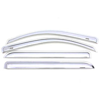 AVS 02-10 Ford Explorer (4 Door) Ventvisor Front & Rear Window Deflectors 4pc - Chrome - Mammoth Racing -