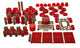 Energy Suspension 67-79 GM Camaro / Firebird w/ Multi Leaf Springs Red Hyper-Flex Master Bushing Set - Mammoth Racing -