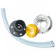 Fuelab Remote Fuel Filler Kit w/Cap & 3ft Hose - Mammoth Racing -