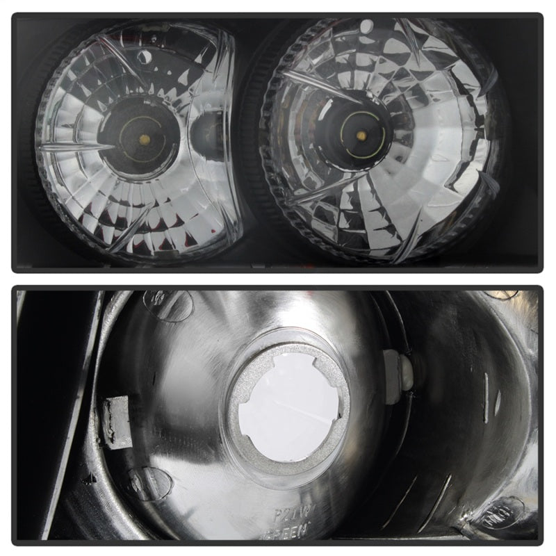 Spyder Audi A4 96-01 Euro Style Tail Lights Black ALT-YD-AA496-BK - Mammoth Racing -