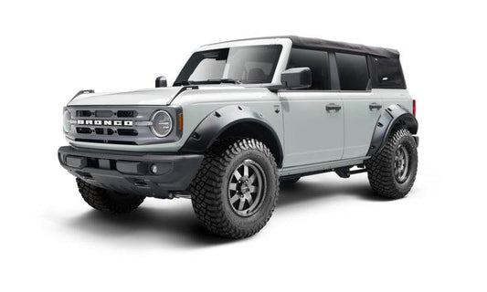 Bushwacker 2021+ Ford Bronco 4-Door Pocket Style Flares 4pc - Black - Mammoth Racing -