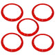 Ford Racing 2021+ Ford Bronco Functional Bead Lock Ring Kit - Red - Mammoth Racing -