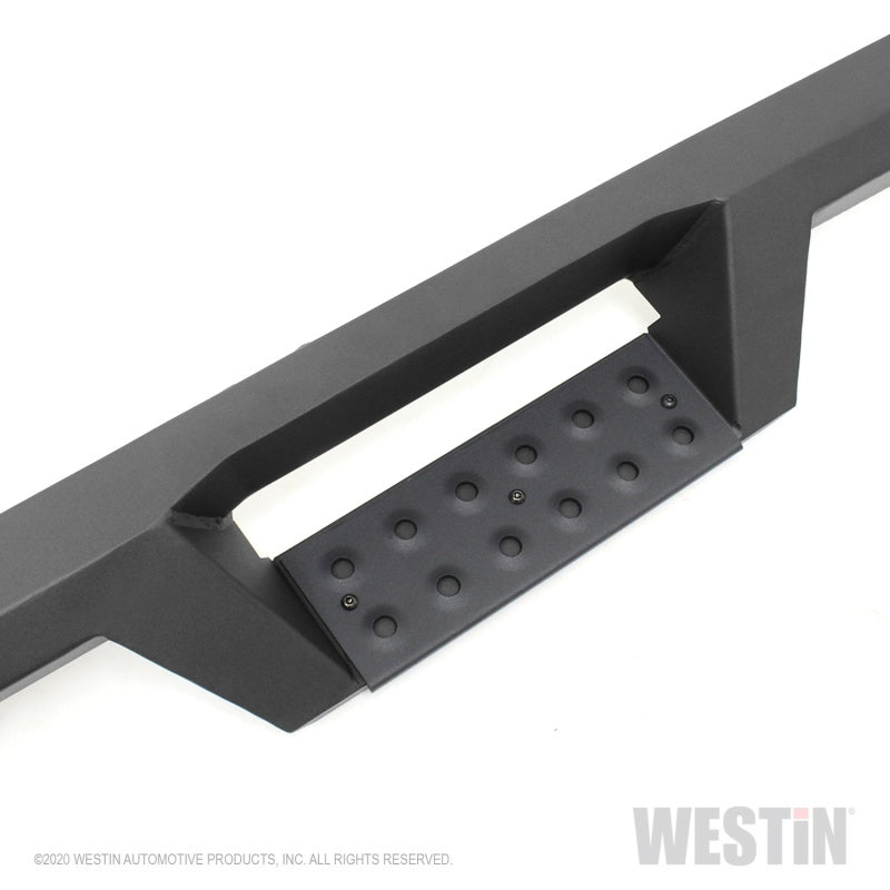 Westin 2020 Chevy Silverado 2500/3500 Crew Cab (8ft Bed) HDX W2W Nerf Step Bars - Textured Black - Mammoth Racing -