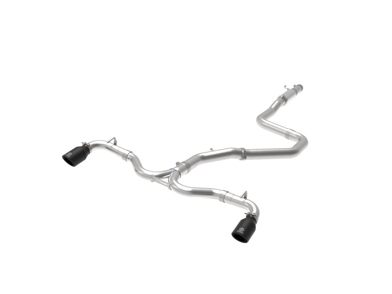 aFe Takeda 3-2.5in 304 SS Cat-Back Exh System w/Black Tips 2018 Hyundai Elantra GT Sport I4-1.6L (t) - Mammoth Racing -