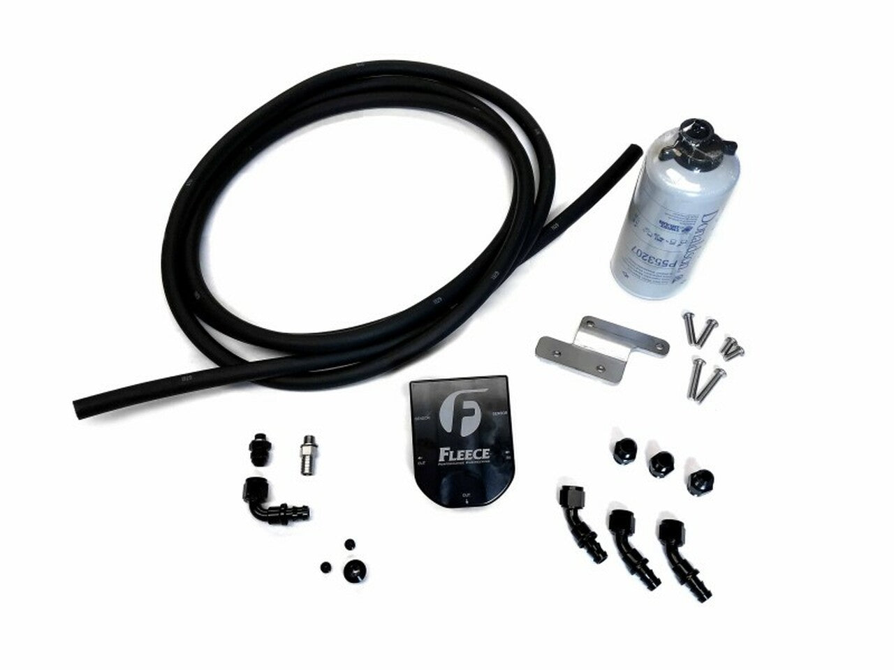Fleece Performance 03-18 Dodge Cummins Auxiliary Fuel Filter Kit - Mammoth Racing -