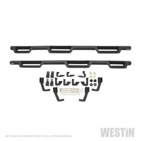 Westin/HDX 07-18 Chevrolet Silverado (Excl. Classic) 6.5ft. Bed Drop W2W Nerf Step Bars - Tex. Blk - Mammoth Racing -