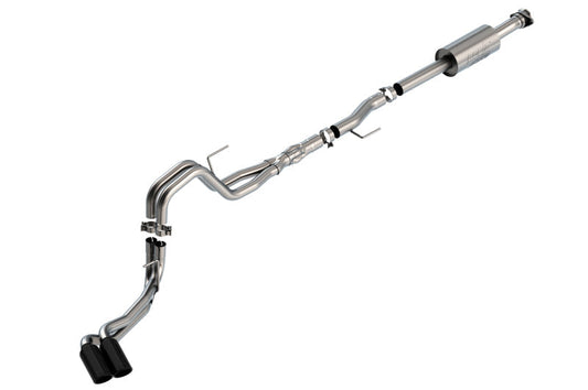 Borla F-150 2021 5.0L 4dr CC SB EC STB Lariat/KR/Platnm/LTD 3/2.25 DSE Cat-Back ATAK Black CHR Tips - My Store
