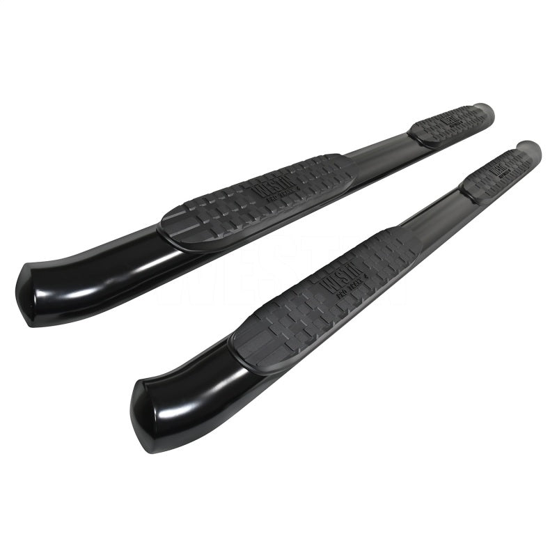 Westin 2022 Toyota Tundra Double Cab PRO TRAXX 4 Oval Nerf Step Bars - Black - Mammoth Racing -