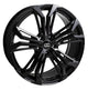 Enkei Vortex 5 Wheel 17x7.5 40mm Offset 5x114.3mm Bore - Black - Mammoth Racing -