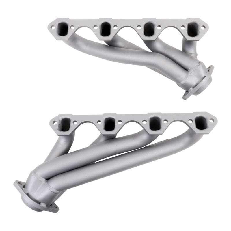 BBK 79-93 Mustang 351 Swap Shorty Unequal Length Exhaust Headers - 1-5/8 Titanium Ceramic - Mammoth Racing -