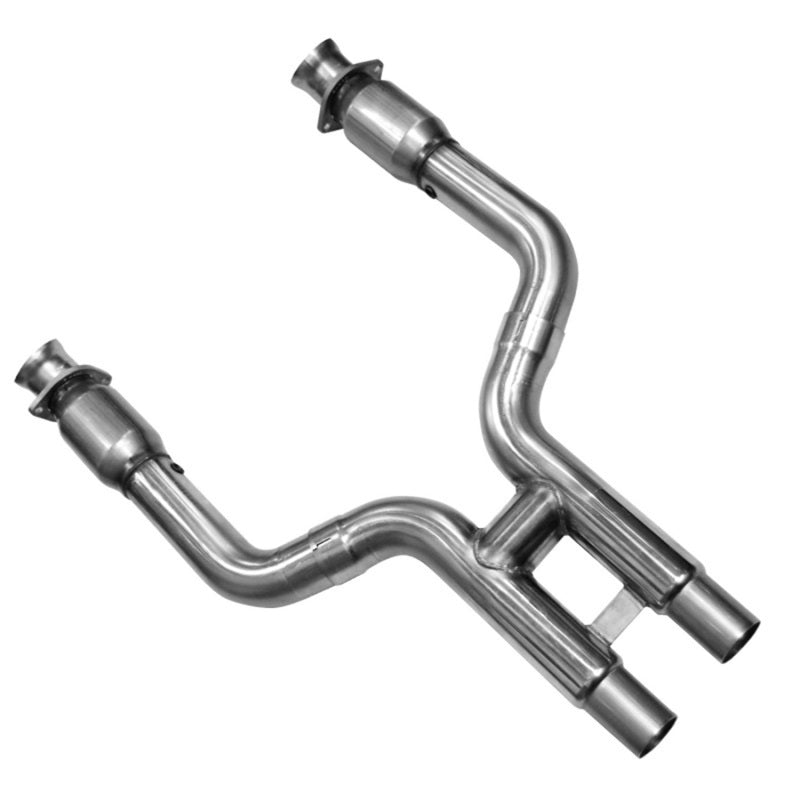 Kooks 11-14 Ford Shelby Gt500 5.4l / 5.8l 4V 3in x 2 3/4in OEM Green Cat SS H-Pipe Kooks HDR Req - Mammoth Racing -