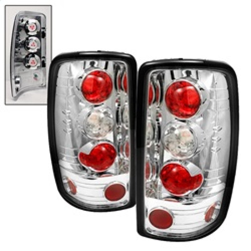 Spyder Chevy Suburban/GMC Yukon/ Yukon Denali 00-06 Euro Tail Lights Chrm ALT-YD-CD00-BD-C - Mammoth Racing -