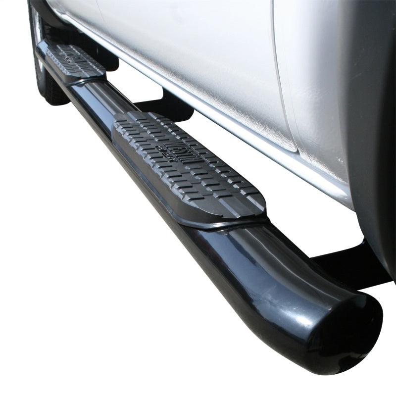 Westin 2005-2018 Toyota Tacoma Double Cab PRO TRAXX 4 Oval Nerf Step Bars - Black - Mammoth Racing -