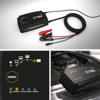CTEK PRO25S Battery Charger - 50-60 Hz - 12V - Mammoth Racing -