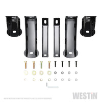 Westin 2019 Chevrolet Silverado/Sierra 1500 Crew Cab Platinum 4 Oval Nerf Step Bars - SS - Mammoth Racing -