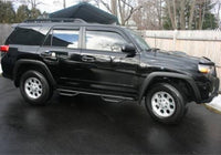 N-Fab Nerf Step 03-09 Toyota 4 Runner SUV 4 Door - Tex. Black - W2W - SRW - 2in - Mammoth Racing -