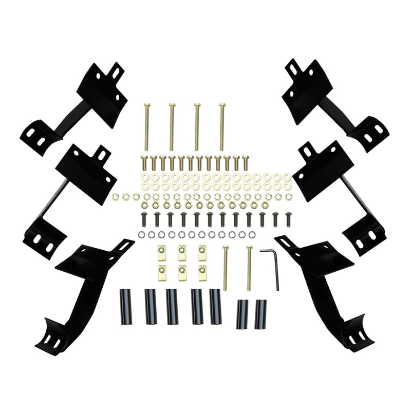 Westin 2006-2010 Ford Explorer E-Series 3 Nerf Step Bars - Black - Mammoth Racing -
