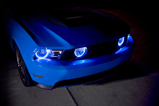 Oracle Ford Mustang GT/V6 10-12 LED Halo Kit - White - Mammoth Racing -