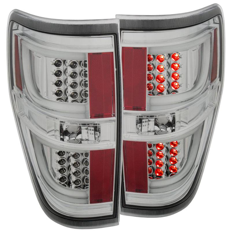 ANZO 2009-2013 Ford F-150 LED Taillights Chrome - My Store