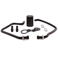 Mishimoto 2016+ Chevrolet Camaro SS Baffled Oil Catch Can Kit - Black - Mammoth Racing -