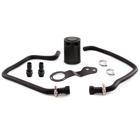 Mishimoto 2016+ Chevrolet Camaro SS Baffled Oil Catch Can Kit - Black - Mammoth Racing -