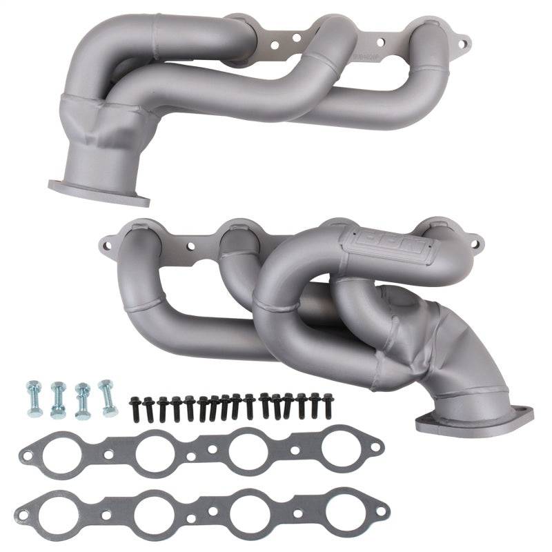 BBK 10-15 Camaro LS3 L99 Shorty Tuned Length Exhaust Headers - 1-3/4 Titanium Ceramic - Mammoth Racing -