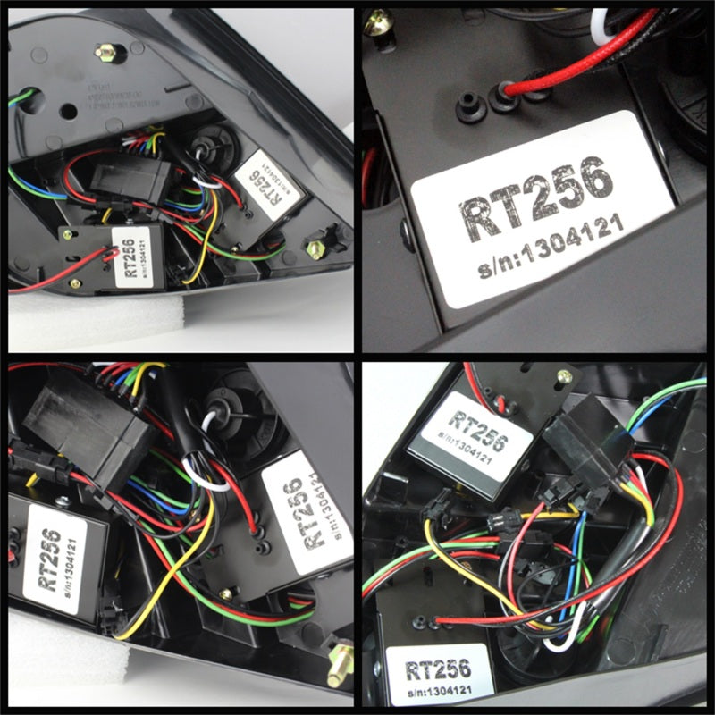 Spyder Mercedes Benz W204 C-Class 11-14 LED Tail Lights - Blk ALT-YD-MBZC11-LED-BK - Mammoth Racing -