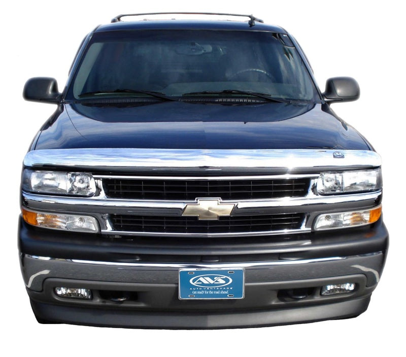 AVS 00-06 Chevy Tahoe High Profile Hood Shield - Chrome - Mammoth Racing -