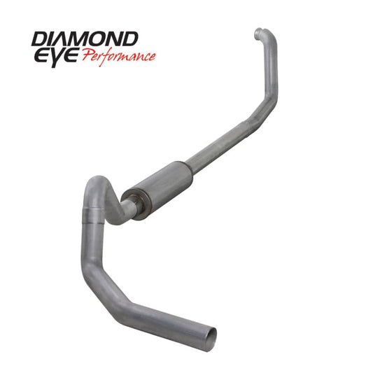 Diamond Eye KIT 4in TB SGL AL: 00-03 FORD 7.3L E-SERIES VAN NFS W/ CARB EQUIV STDS - Mammoth Racing -