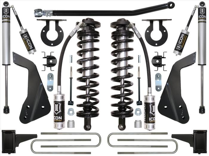 Icon 05-07 Ford F-250/f-350 4-5.5in Stage 1 Coilover Conversion System - Mammoth Racing -