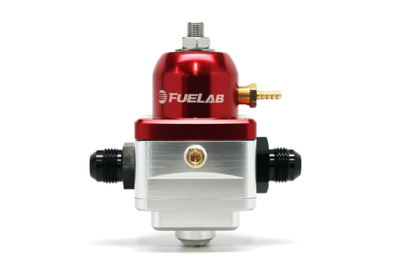 Fuelab 529 Electronic EFI Adjustable FPR (1) -6AN In (1) -6AN Return - Red - Mammoth Racing -