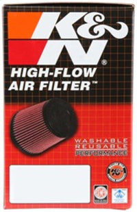 K&N Universal Custom Air Filter - Oval - Red - 51mm Neck Flange - Mammoth Racing -