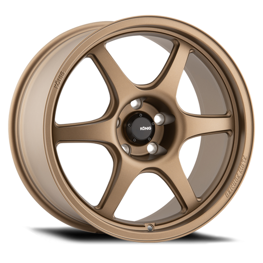 Konig Hexaform 15x8 4x100 Et25 Matte Bronze - Mammoth Racing -