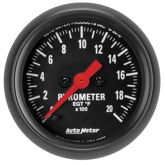 Autometer Z Series 52mm 2000 Degree Pyrometer (egt) Gauge - My Store