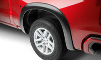 Bushwacker 15-19 Chevy Silverado 1500 OE Style Fender Flares 2pc Rear - Black - Mammoth Racing -