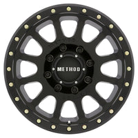Method Mr305 NV HD 17x8.5 0mm Offset 8x6.5 130.81mm CB Matte Black Wheel - Mammoth Racing -